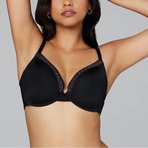 SAVAGE X FENTY - MICROFIBER LOGO-TRIM T-SHIRT BRA